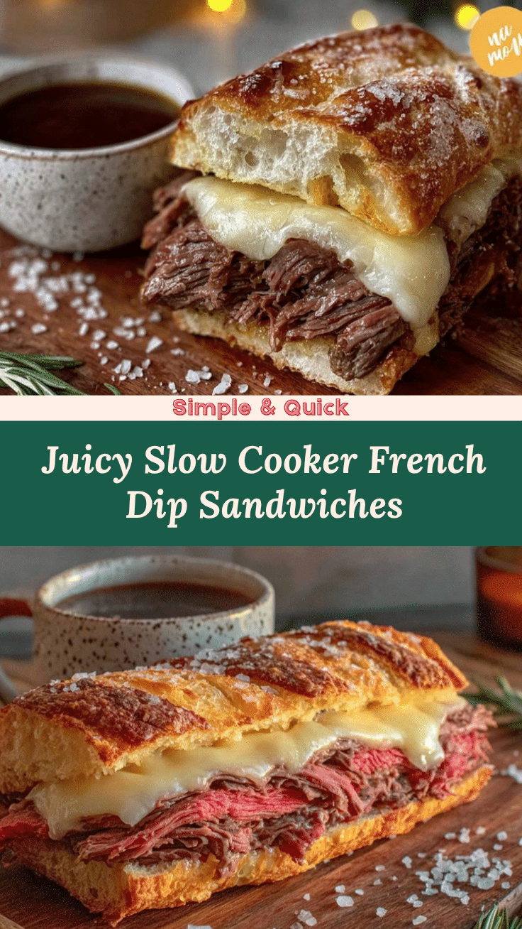 French dip sandwiches recipe