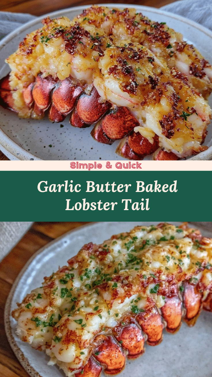 garlic butter baked lobster tail recipe recipe
