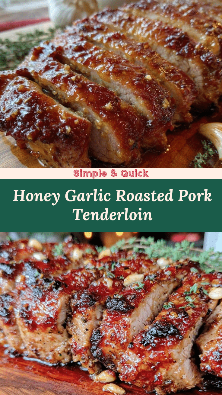 honey garlic pork tenderloin recipe