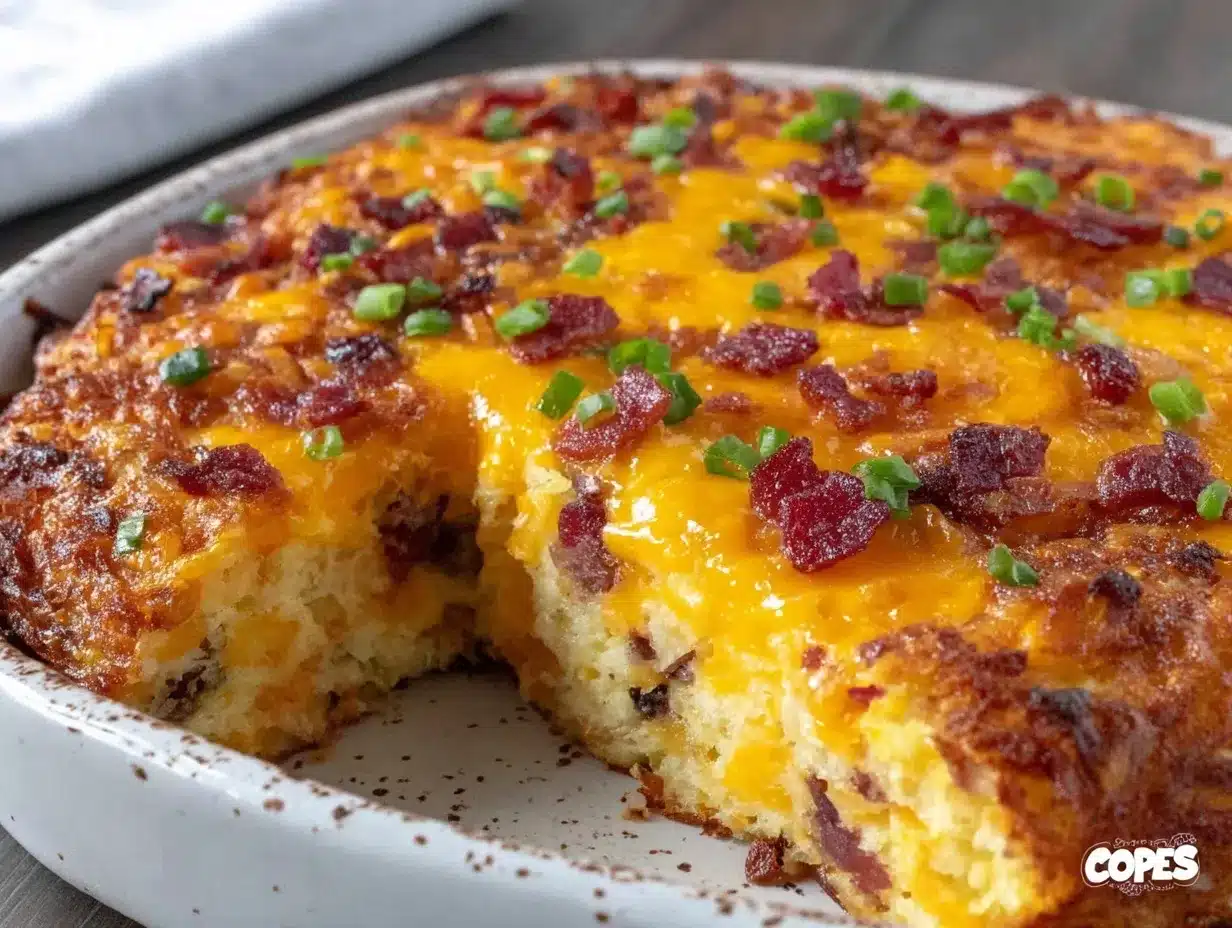 overnight hashbrown breakfast casserole preparation steps