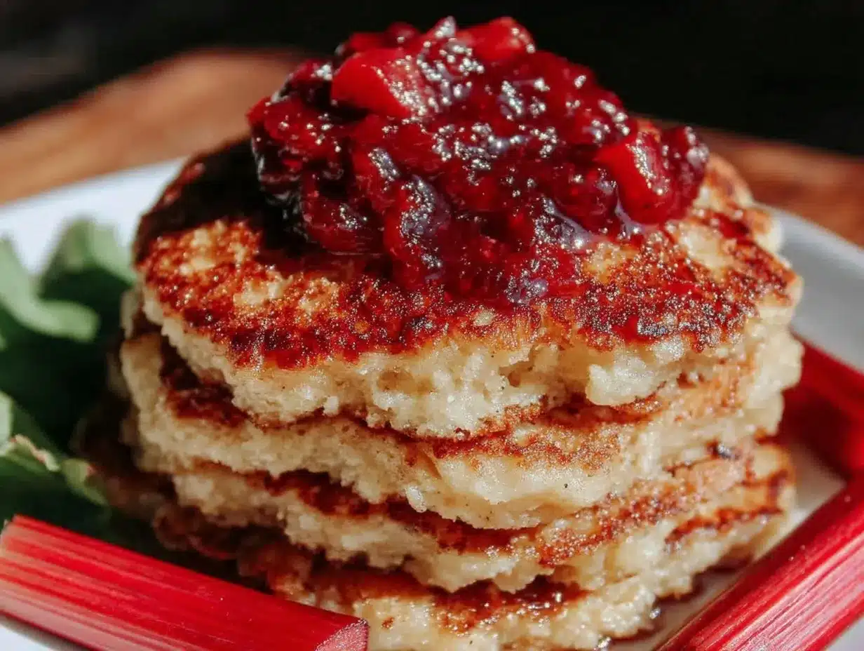 rhubarb compote recipe preparation steps