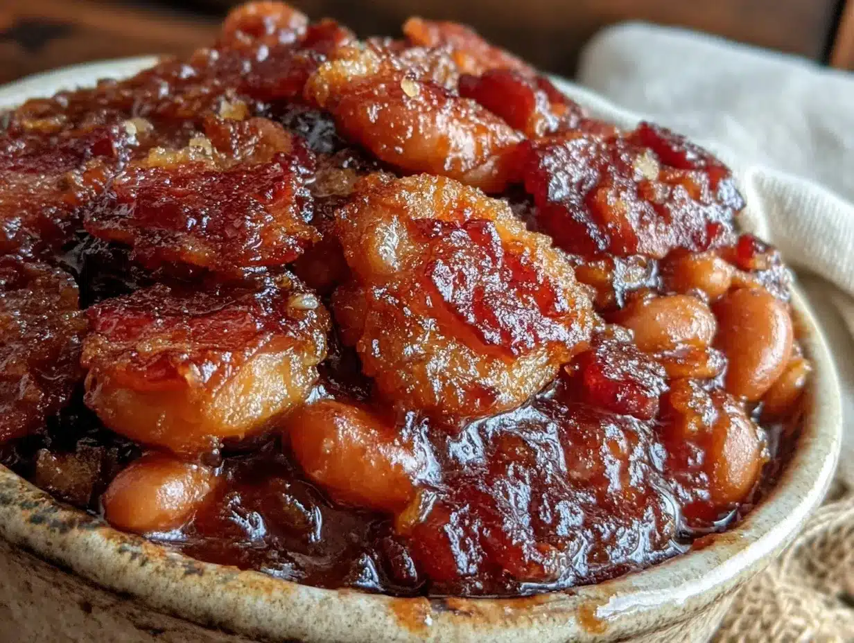 savory baked beans preparation steps