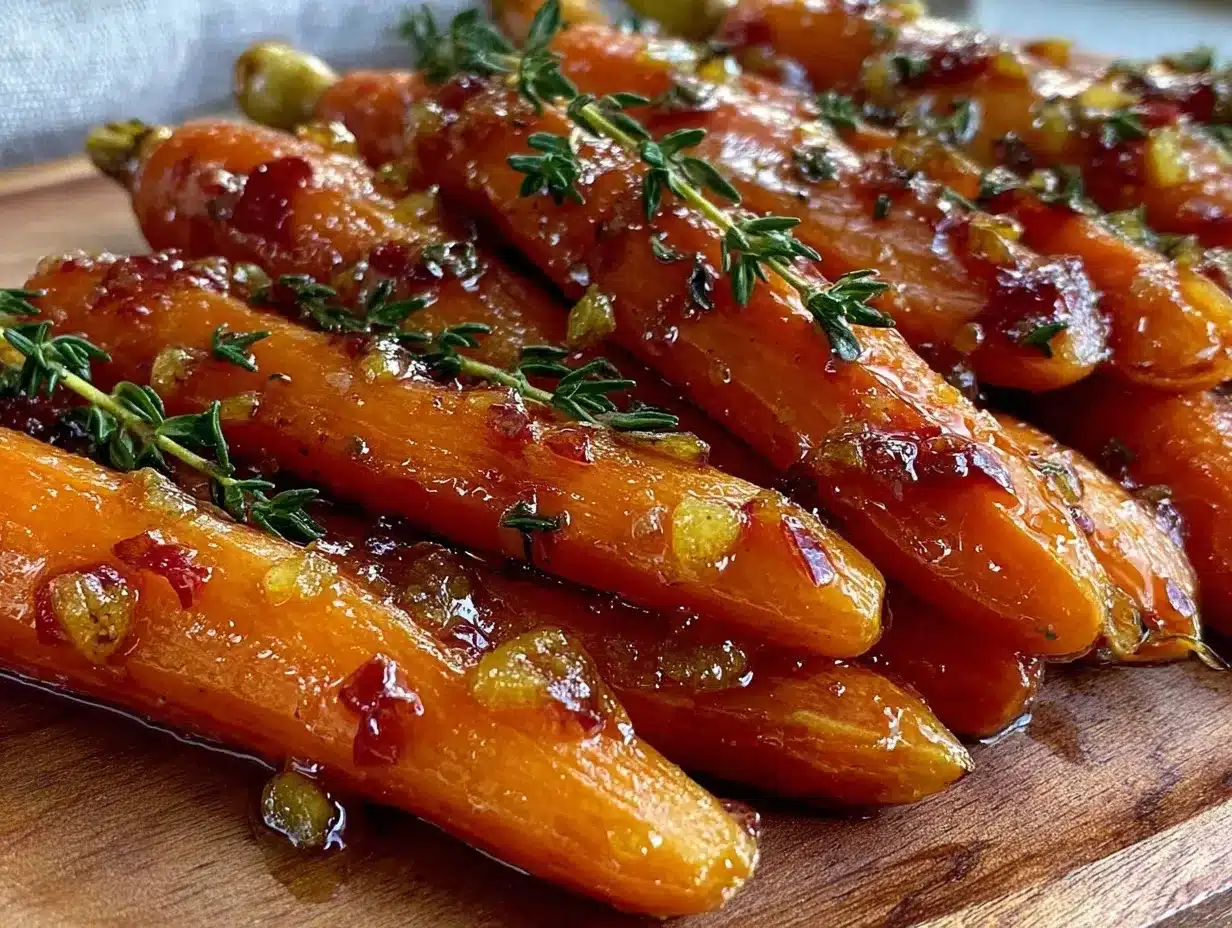savory honey glazed carrots preparation steps