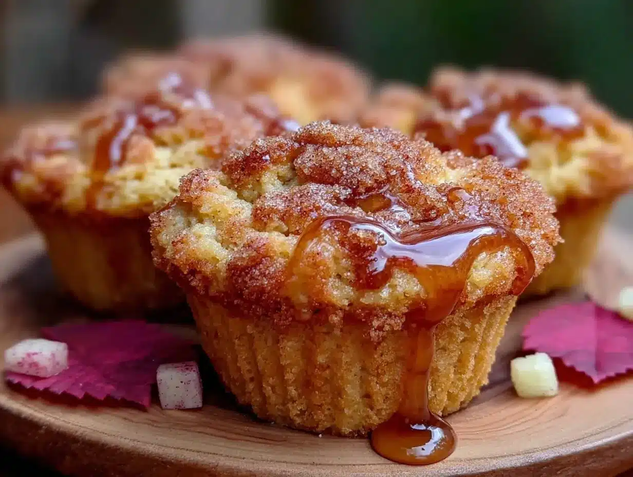 apple cider donut muffins preparation steps