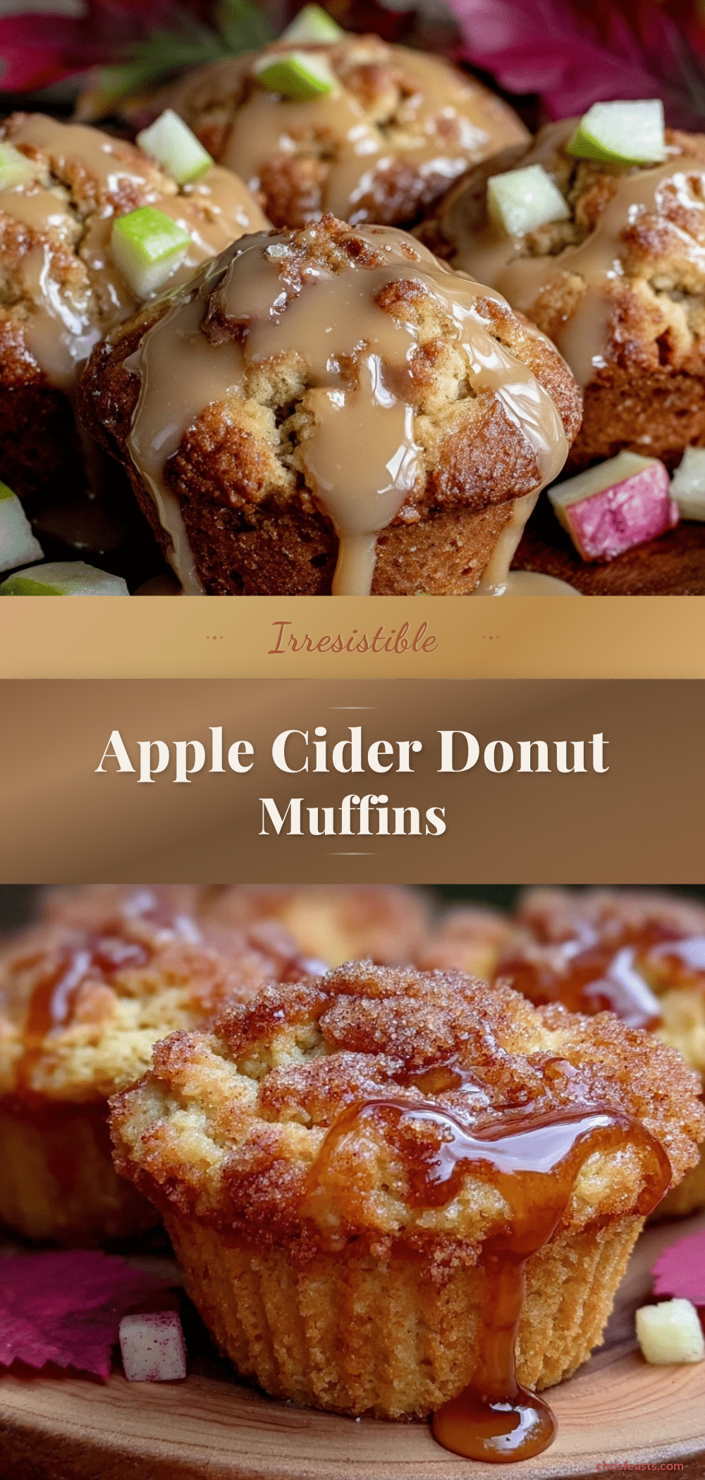 apple cider donut muffins recipe