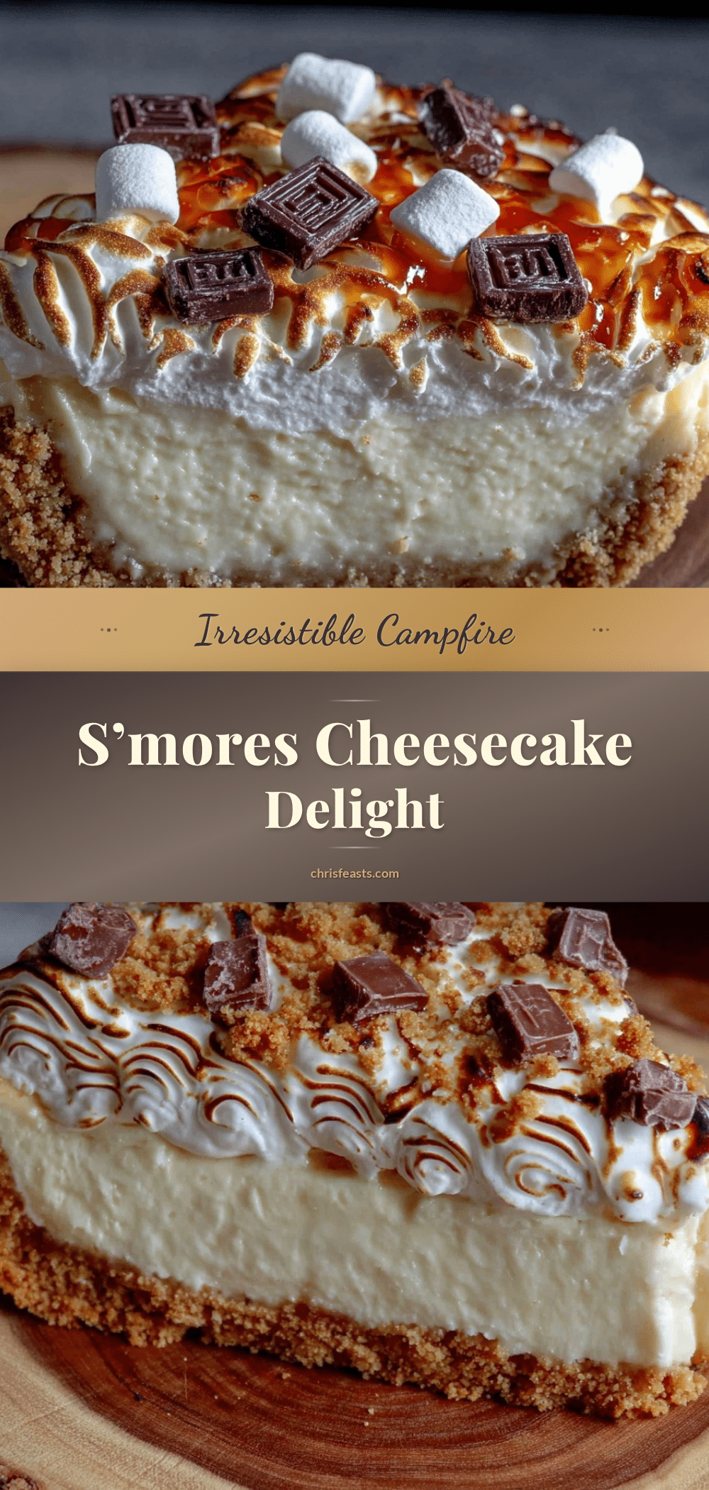 campfire smores cheesecake recipe