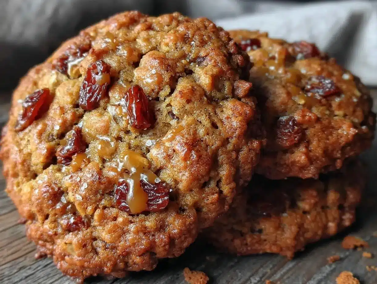 chewy brown butter oatmeal raisin cookies preparation steps