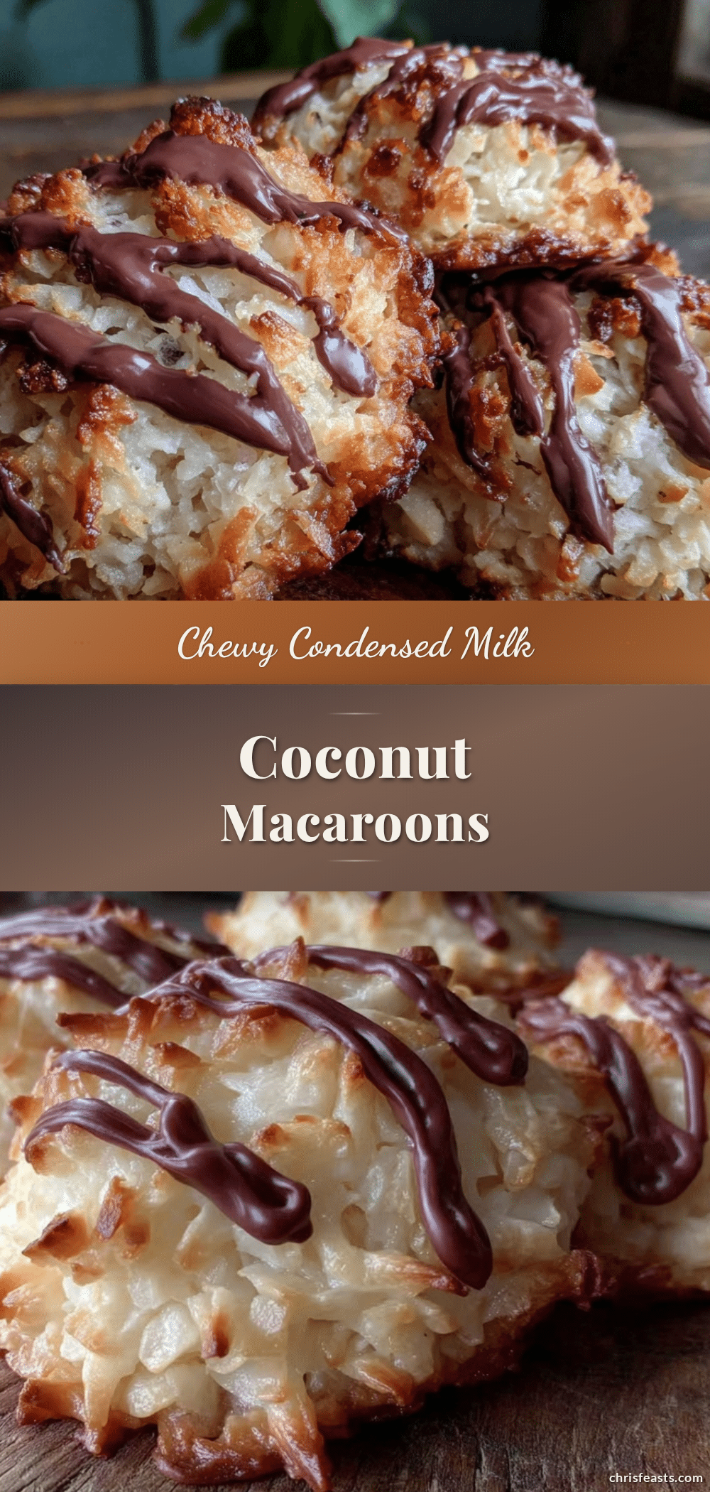 chewy condensed milk coconut macaroons recipe