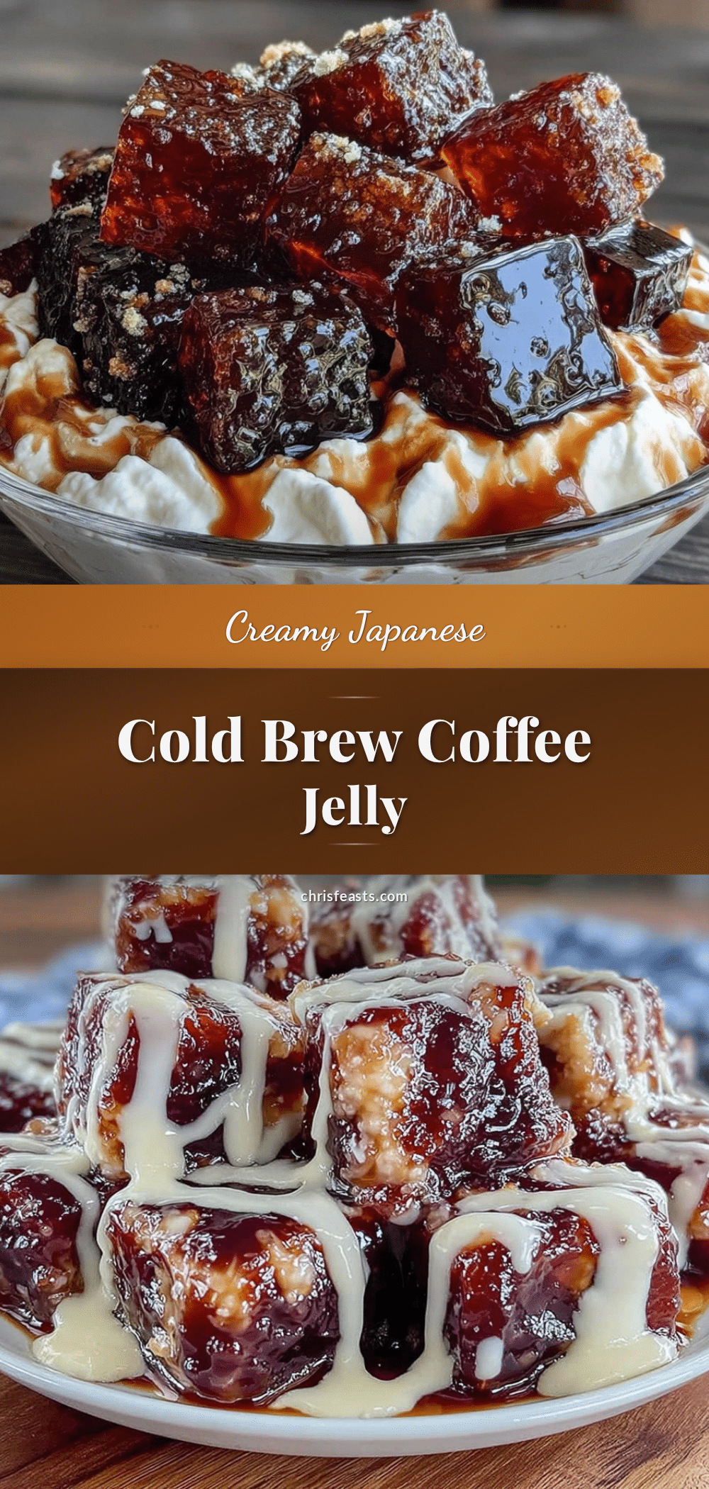 creamy japanese cold brew coffee jelly recipe