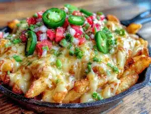 crispy loaded nacho fries - featured image