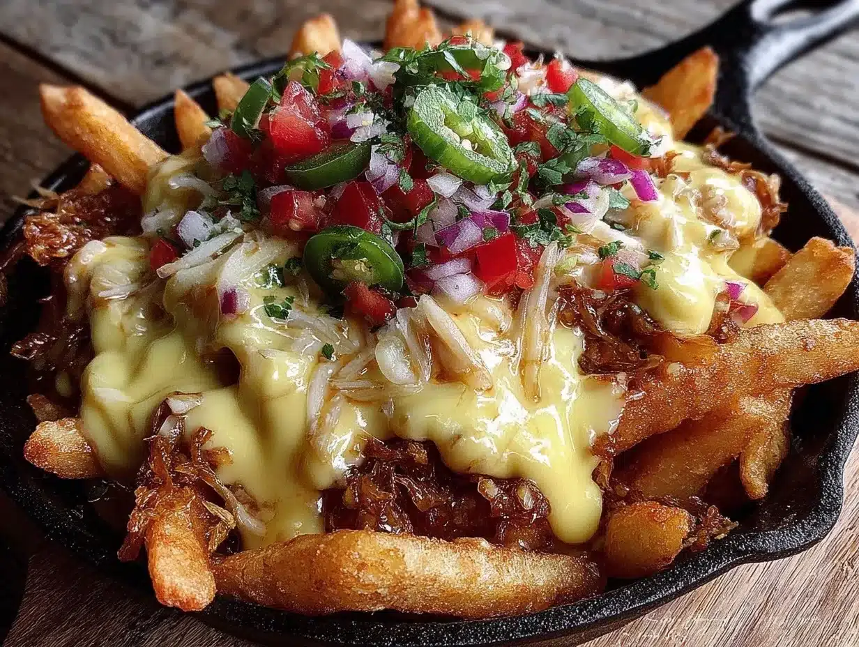crispy loaded nacho fries preparation steps
