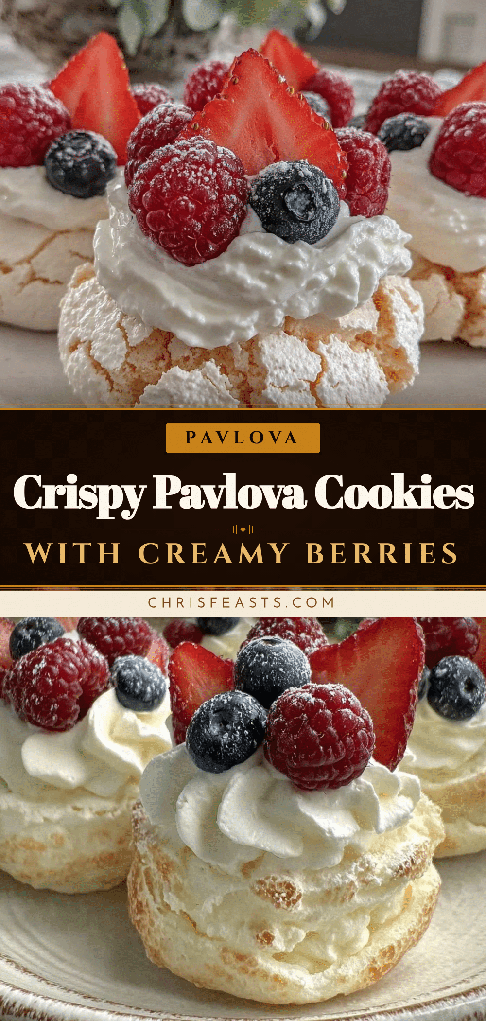 crispy pavlova cookies recipe