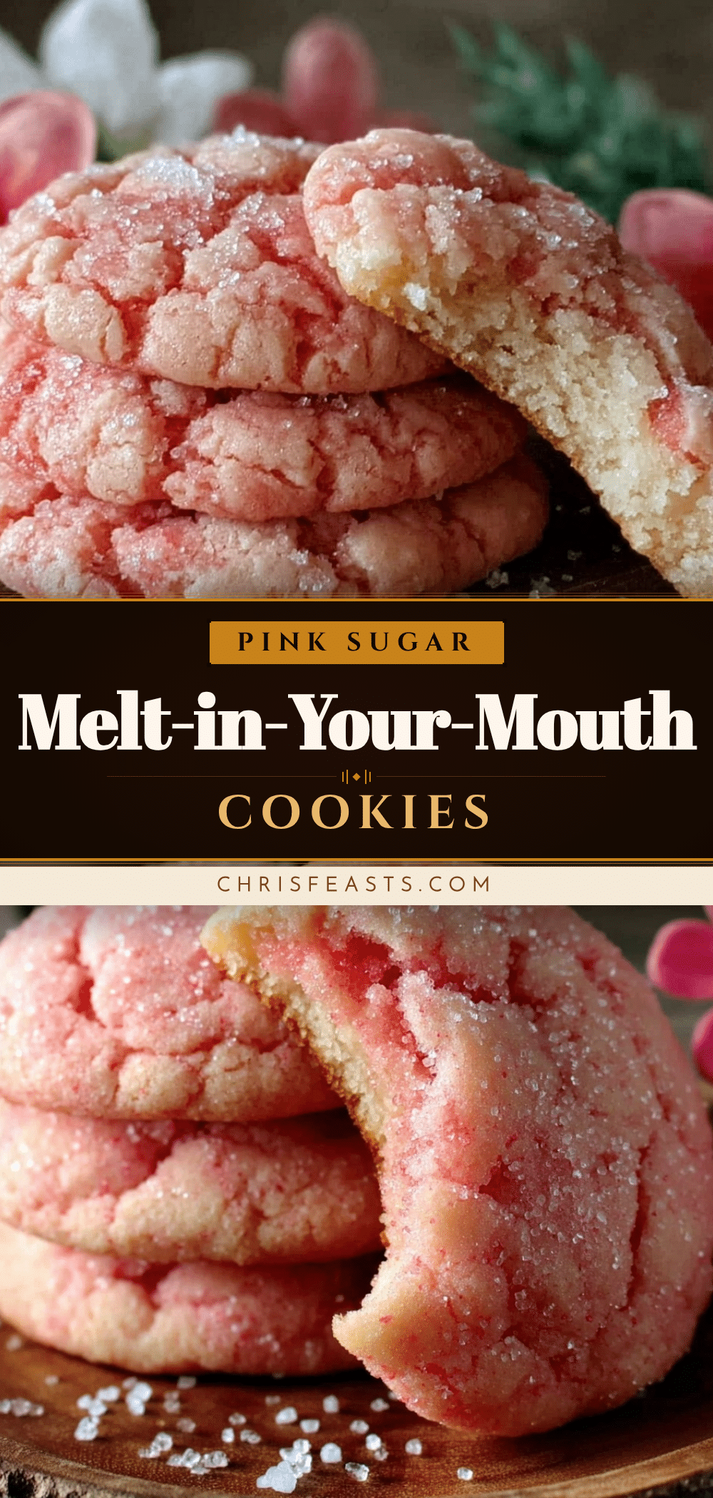 crumbl copycat pink sugar cookies recipe