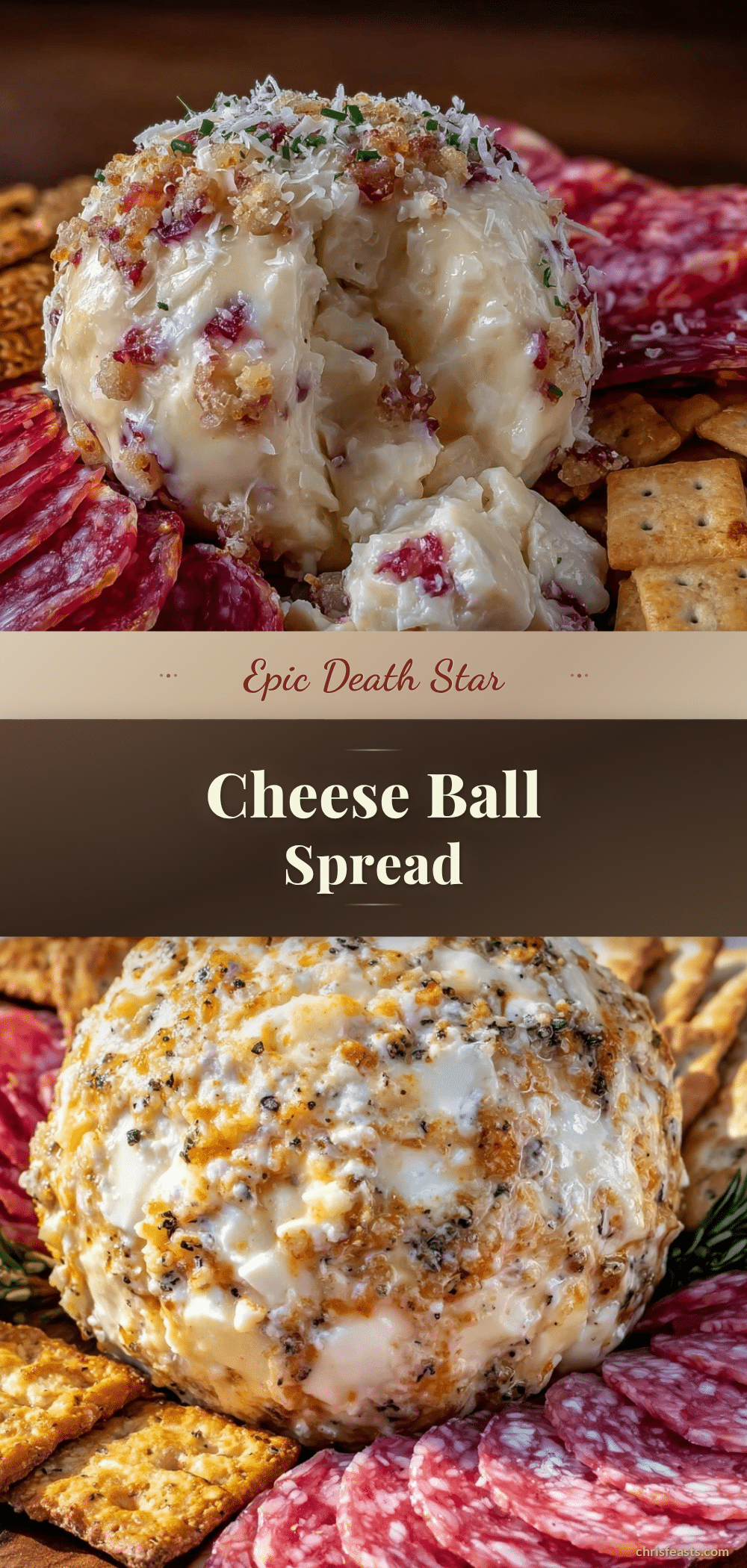 death star cheese ball recipe