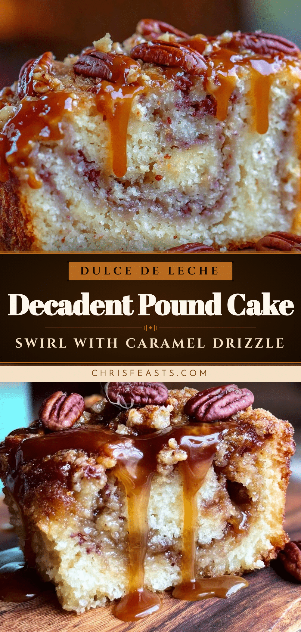 dulce de leche swirl pound cake recipe