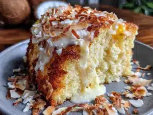 Fluffy Coconut Lime Chiffon Cake - featured image