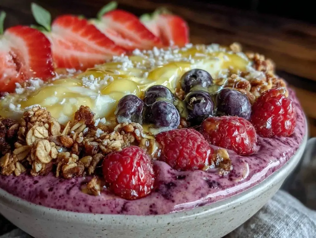 fresh açaí bowl recipe - featured image