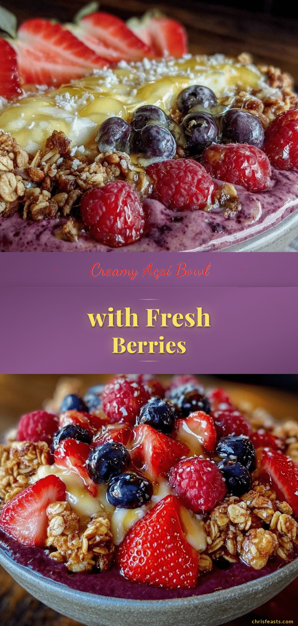 fresh açaí bowl recipe recipe