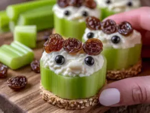 fresh ants on a log recipe - featured image