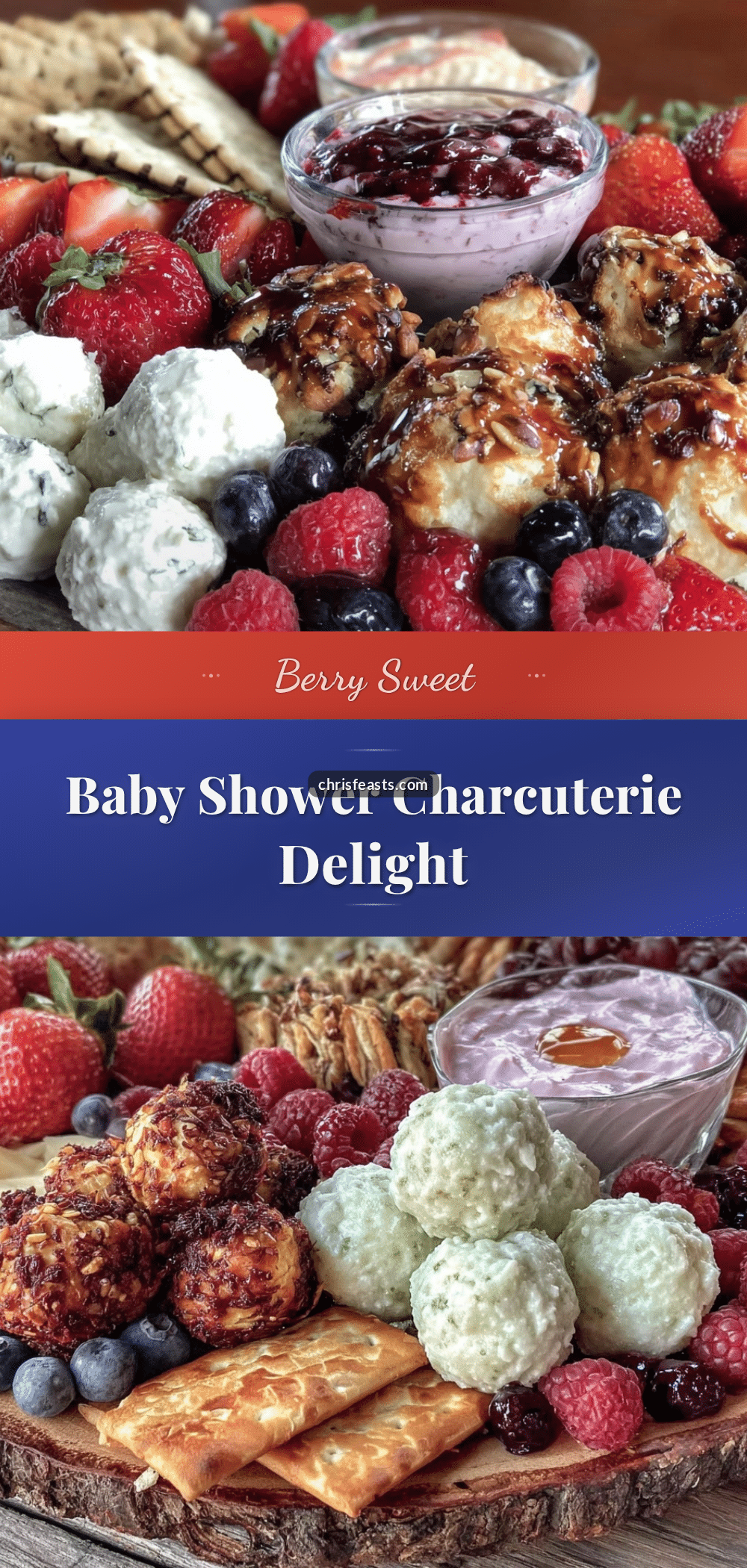 fresh berry sweet baby shower charcuterie board recipe