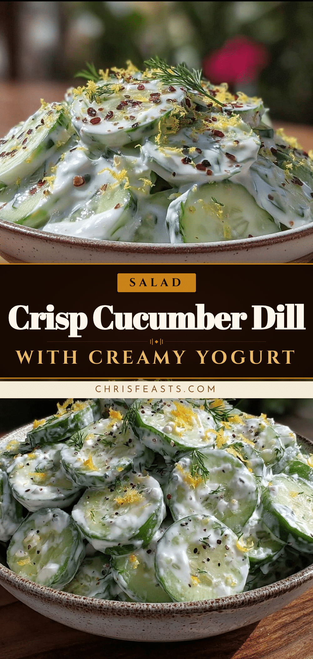 fresh cucumber dill salad recipe