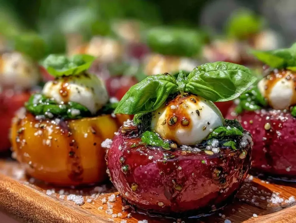 Fresh Mason Jar Caprese Salad Cups - featured image