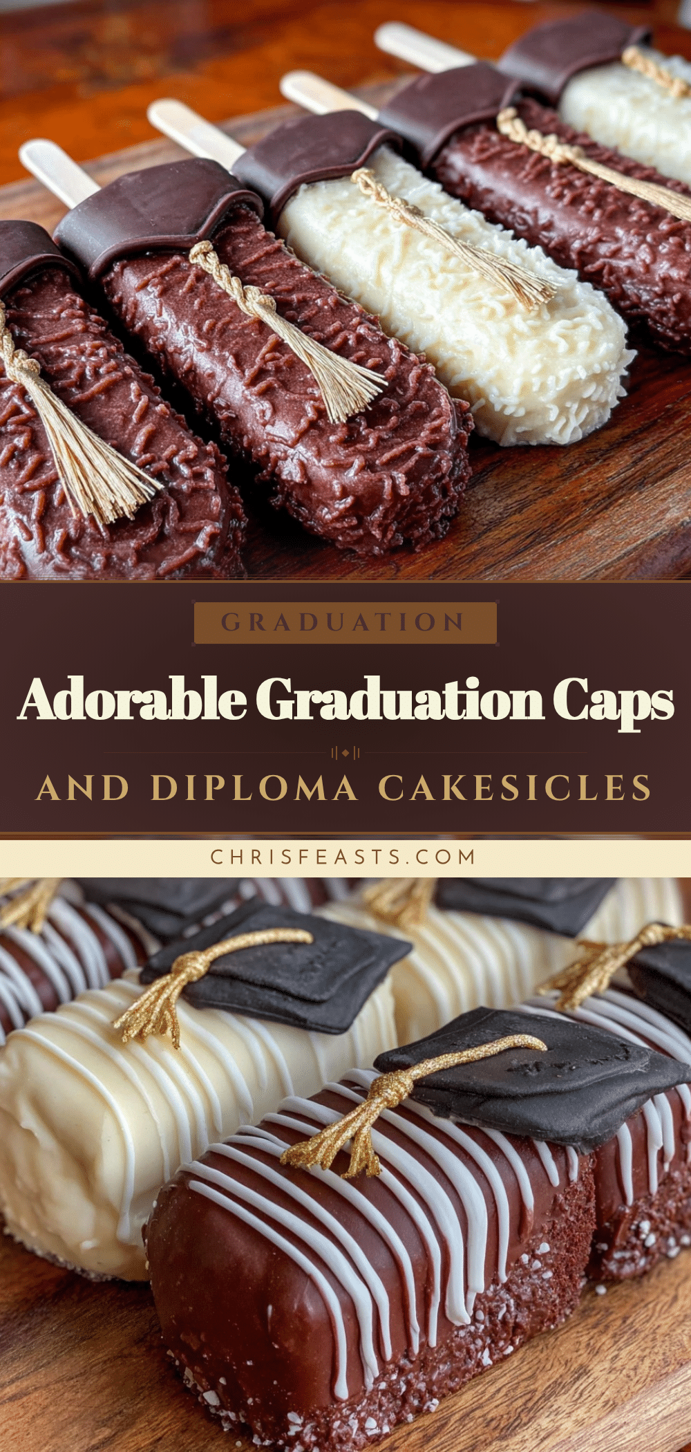 graduation cakesicles recipe