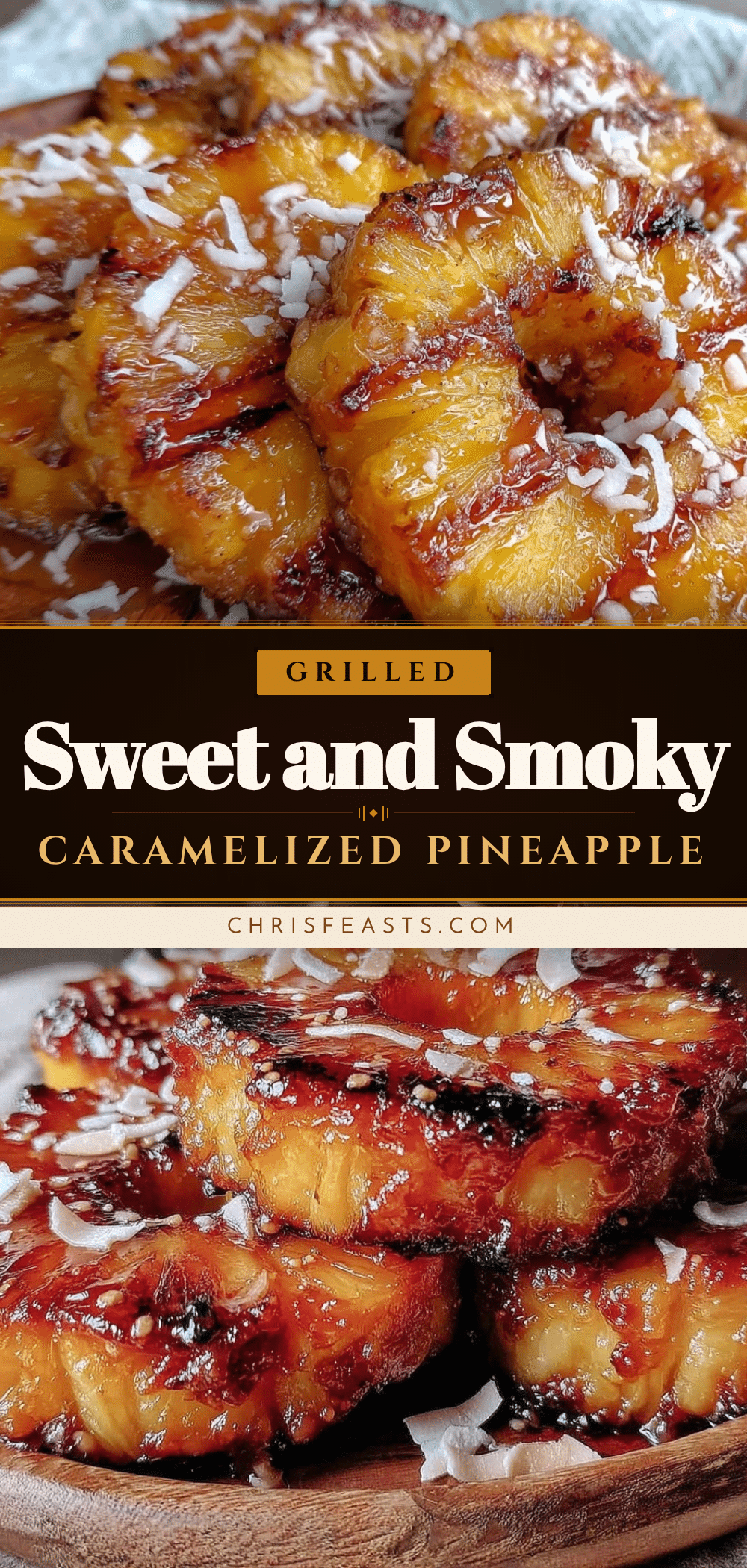 grilled caramelized pineapple recipe