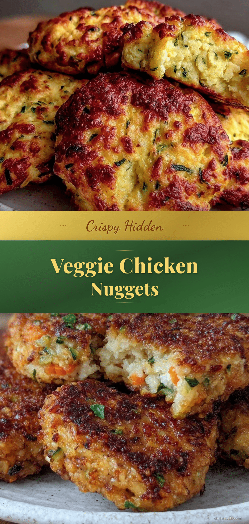 healthy hidden veggie chicken nuggets recipe