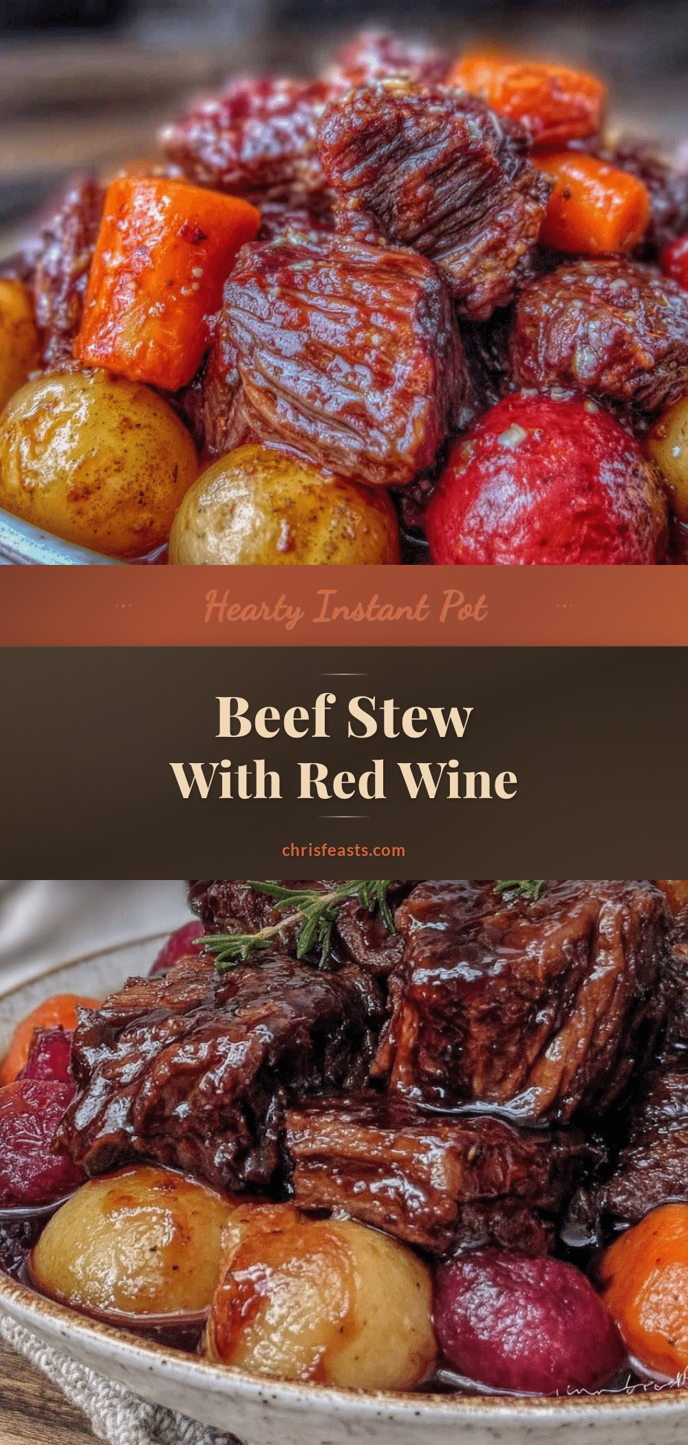 Instant Pot beef stew recipe