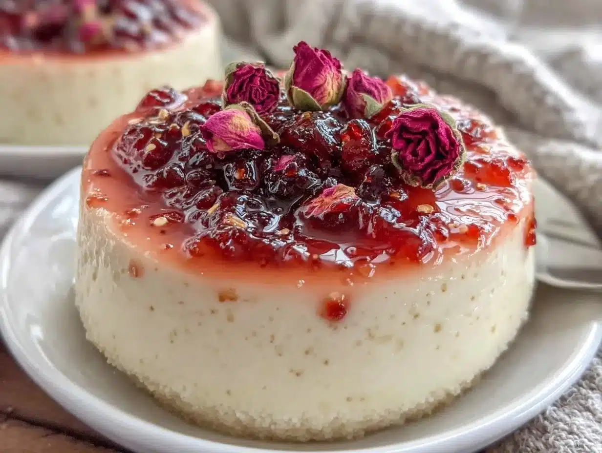 jasmine tea panna cotta preparation steps