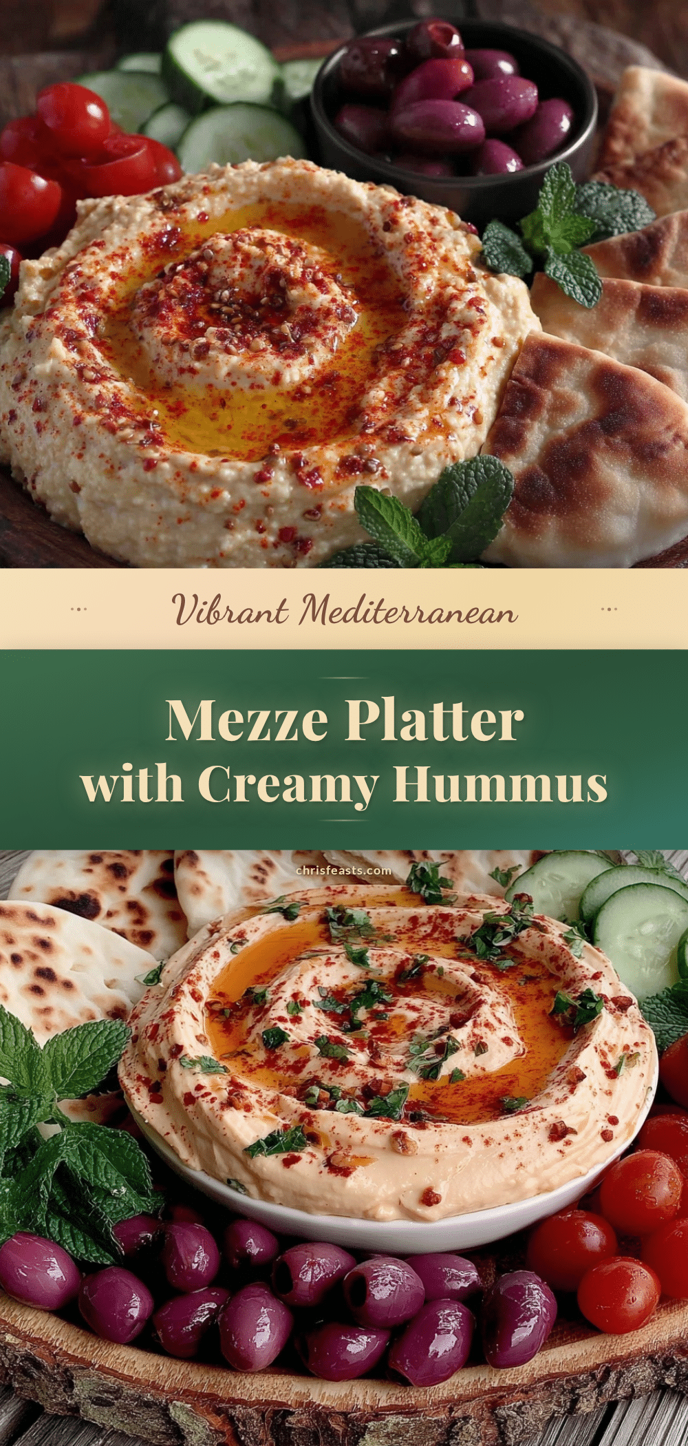 Mediterranean mezze platter recipe