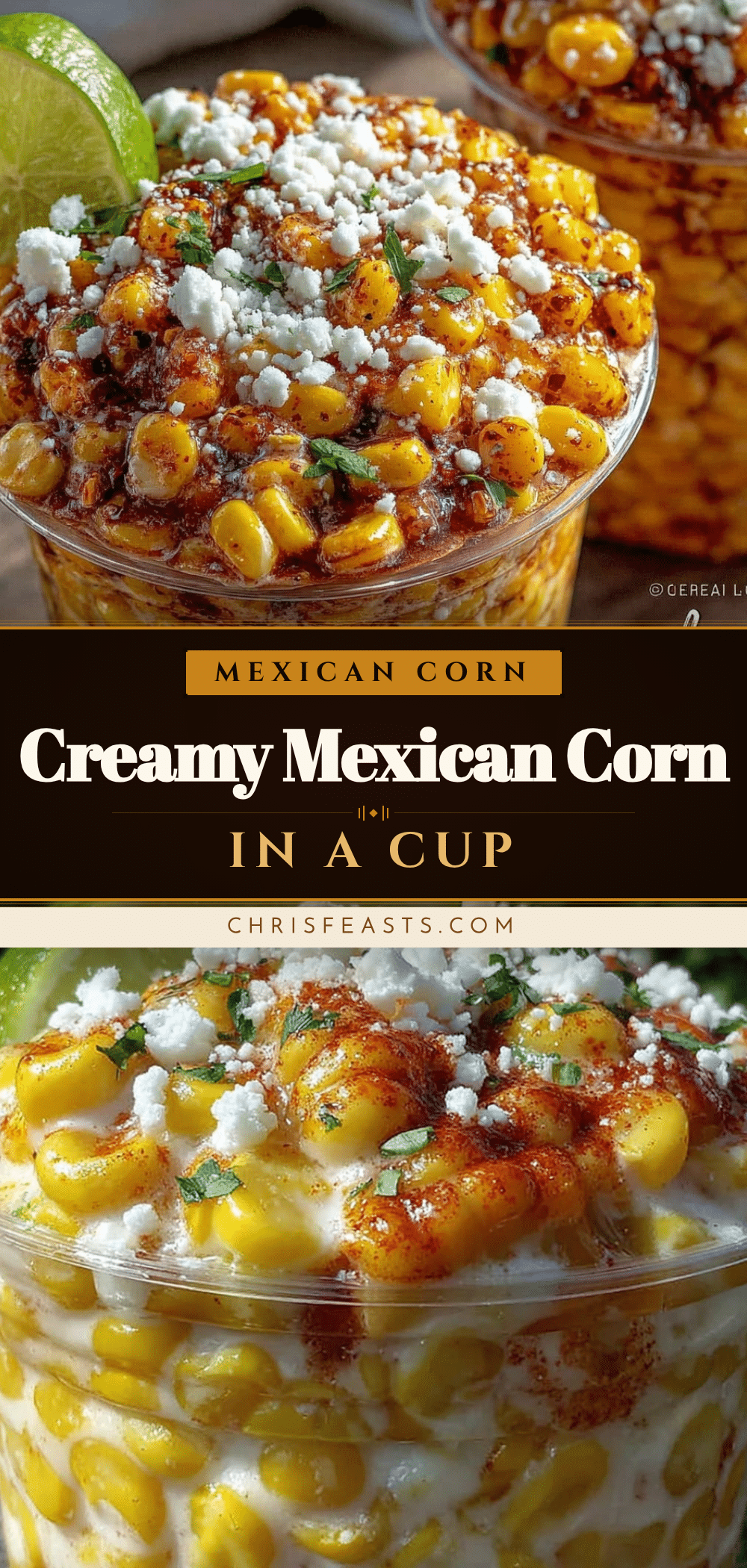 mexican corn in a cup recipe