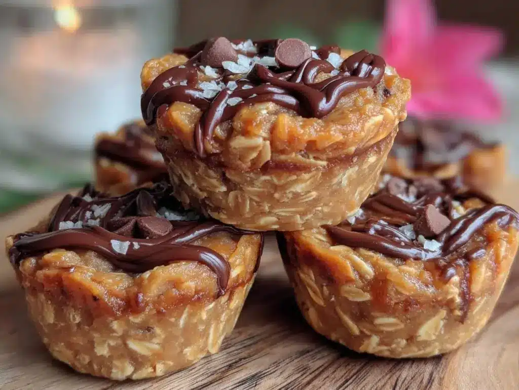 no bake chocolate peanut butter protein balls - featured image