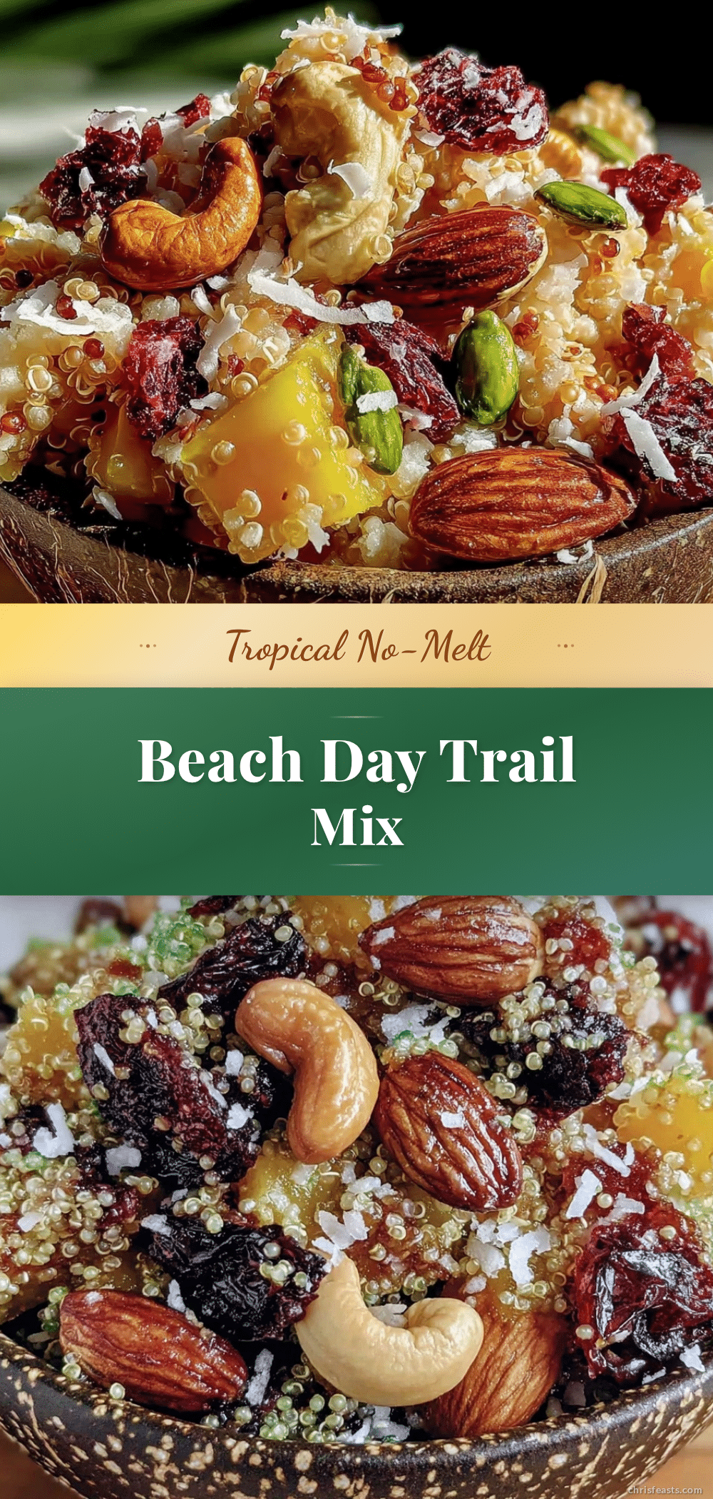 no-melt beach day trail mix recipe