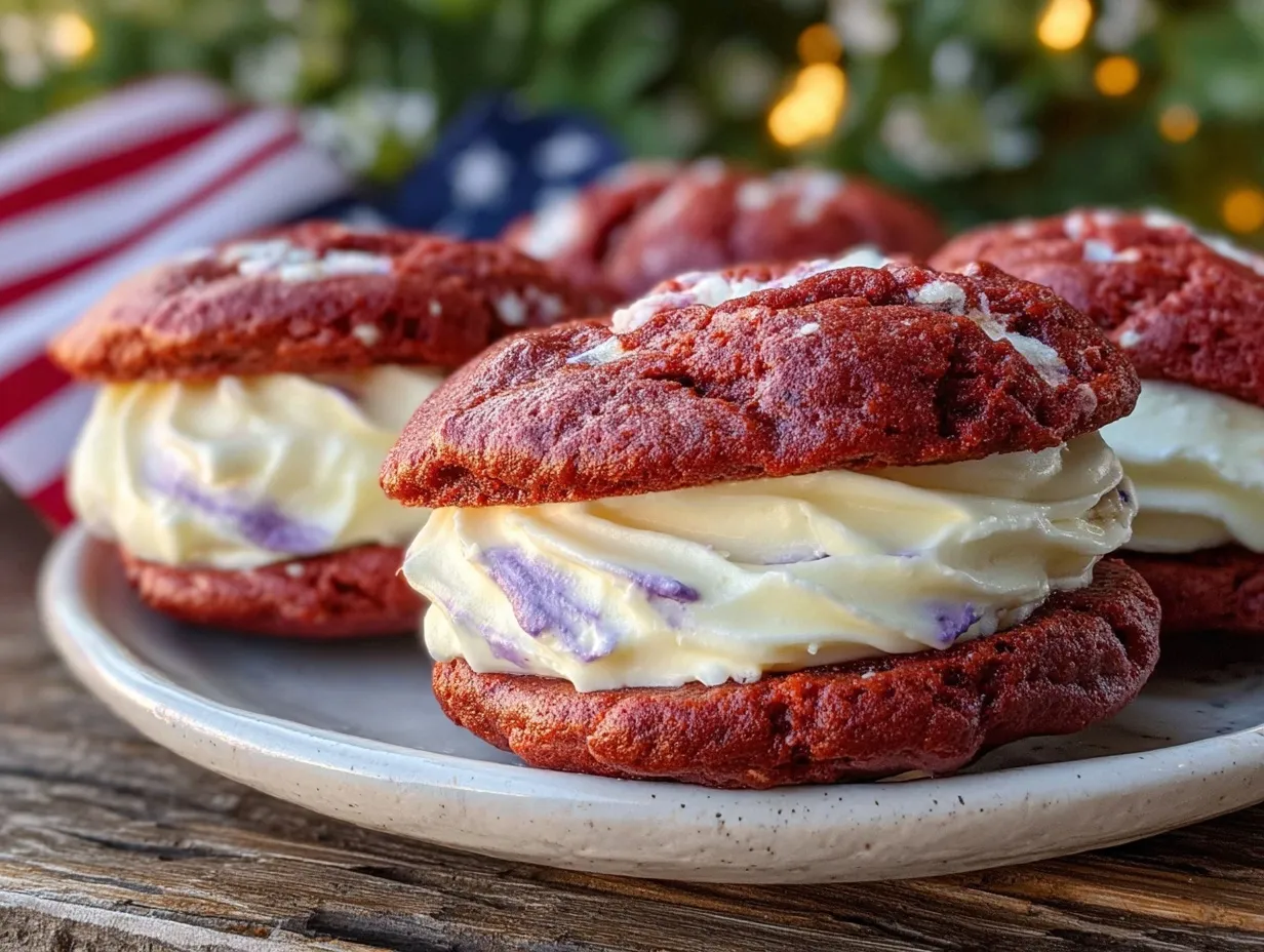 Red Velvet Whoopie Pies preparation steps