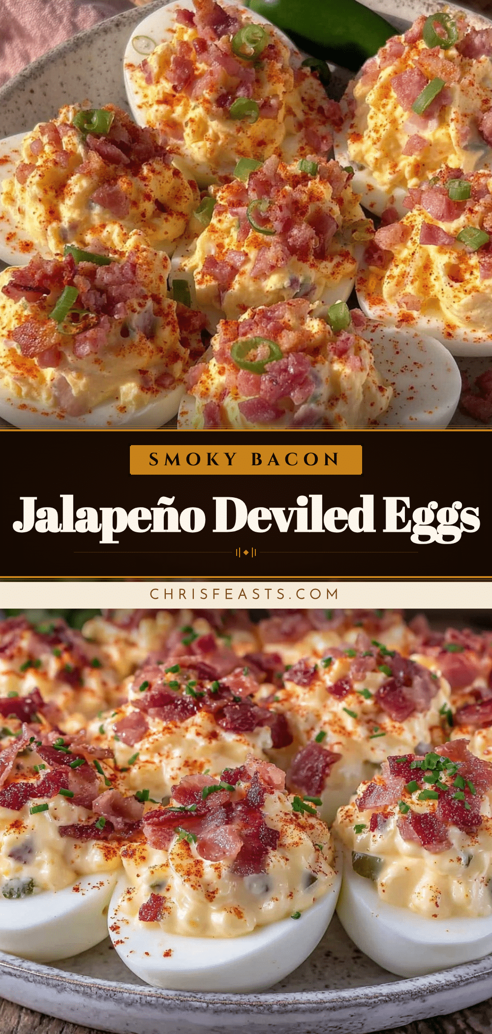 savory bacon jalapeño deviled eggs recipe