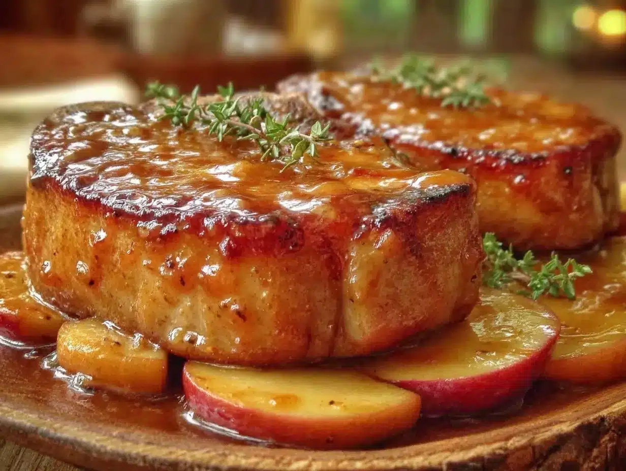 savory honey mustard pork chops preparation steps