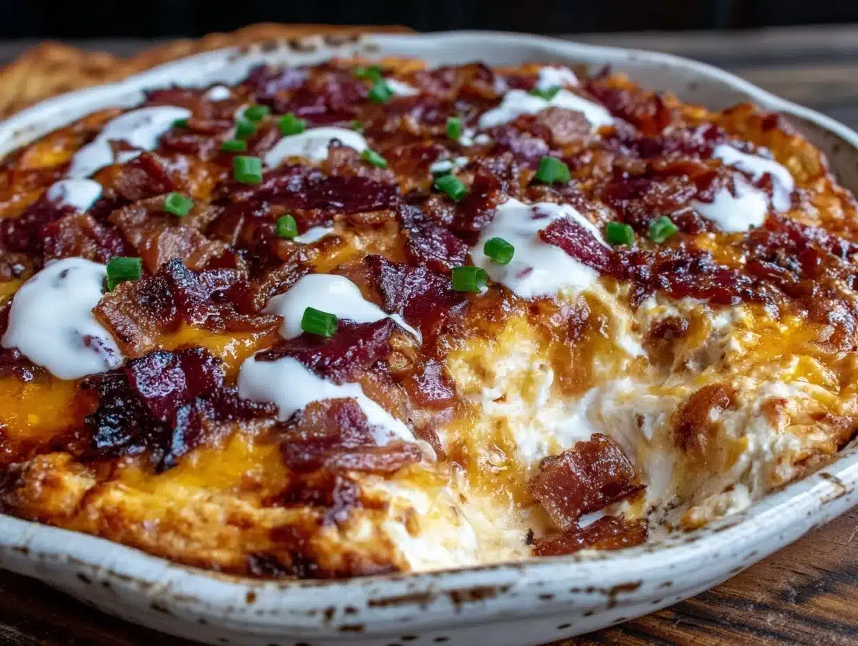 savory million dollar dip preparation steps