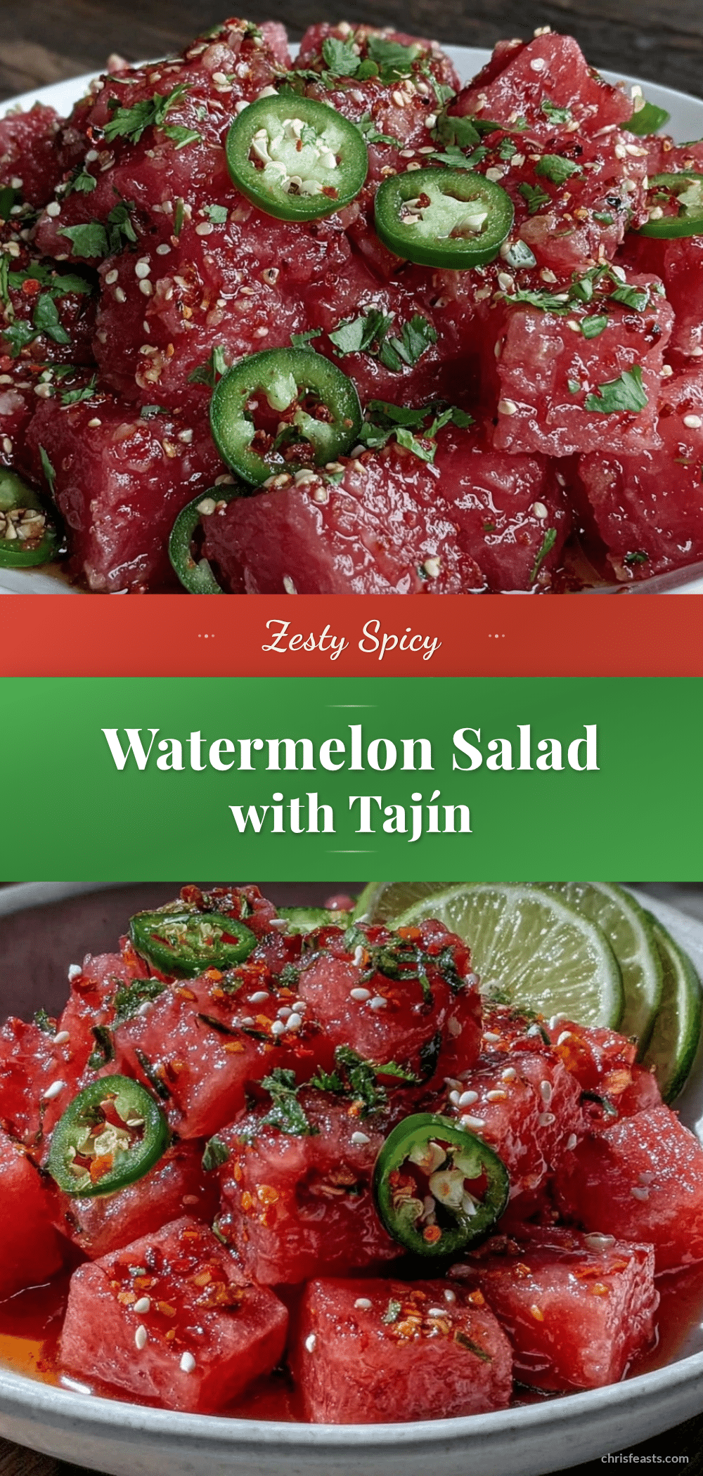 spicy watermelon salad recipe