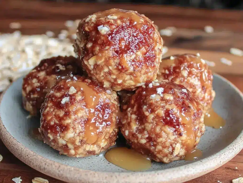 tahini honey no-bake energy date balls - featured image