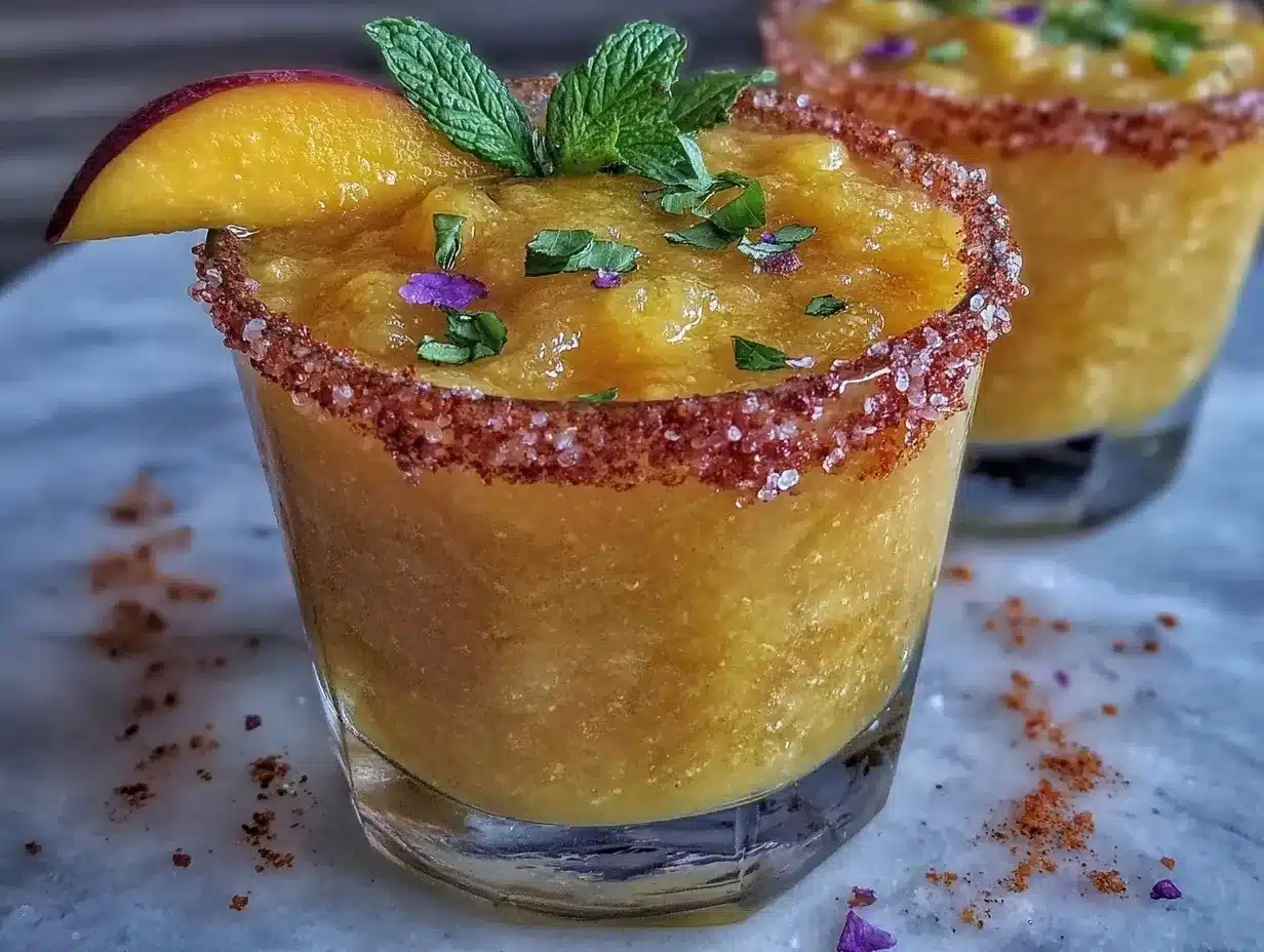 virgin mango margarita mocktail preparation steps