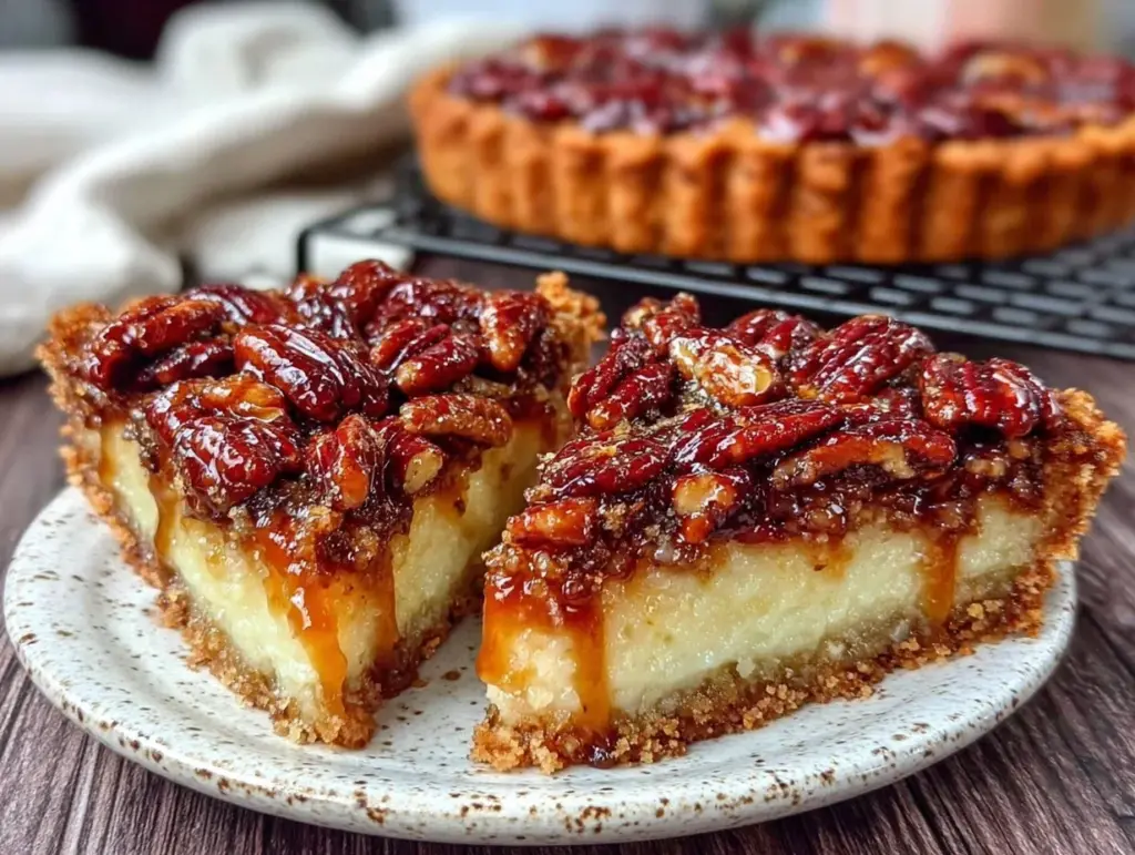 Whiskey Caramel Pecan Tart - featured image