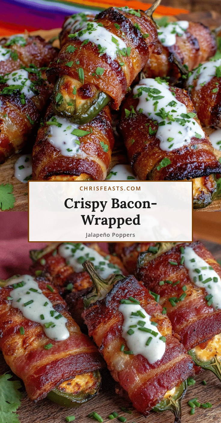 bacon-wrapped jalapeño poppers recipe