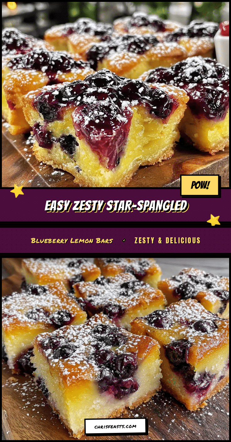 blueberry lemon bars recipe