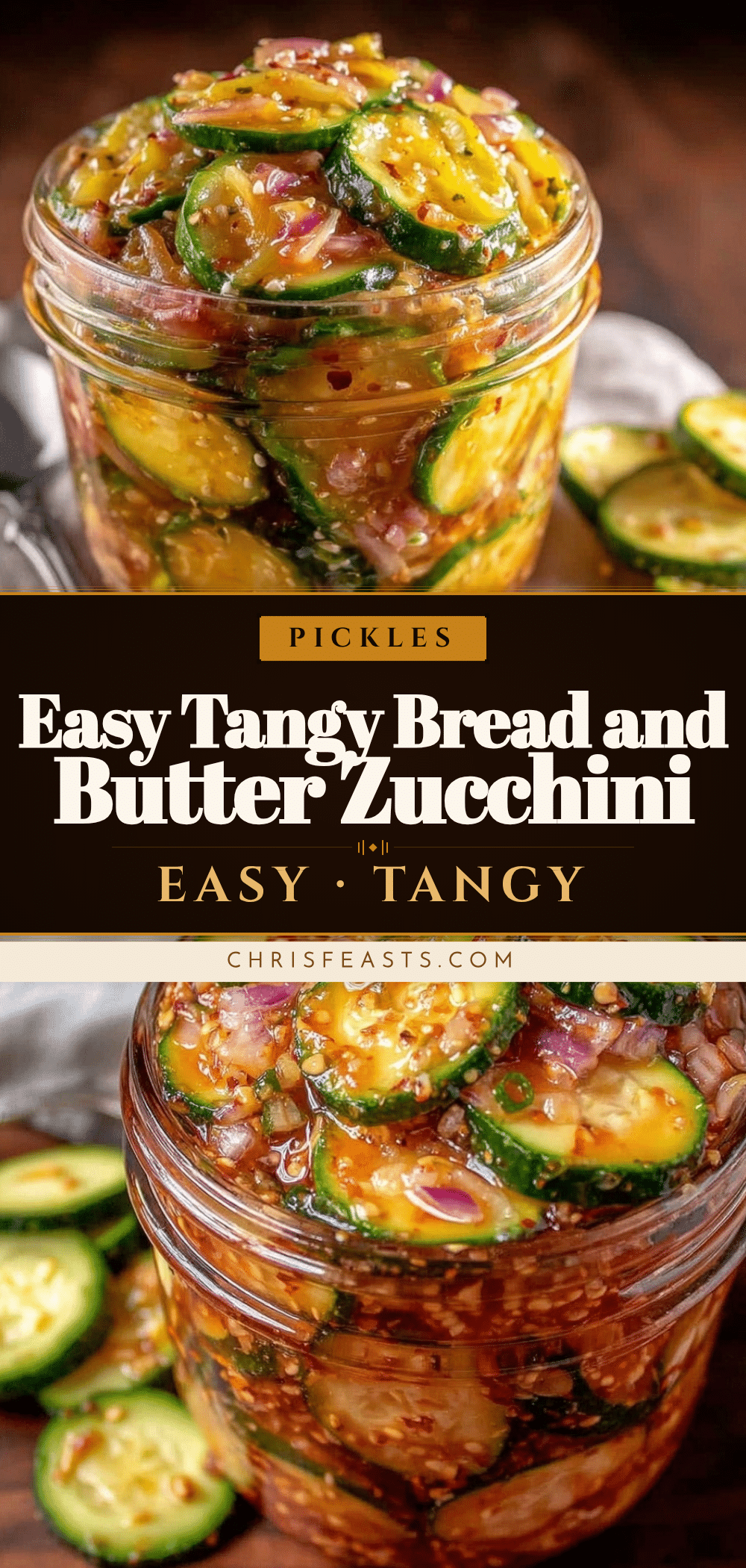bread and butter zucchini pickles recipe