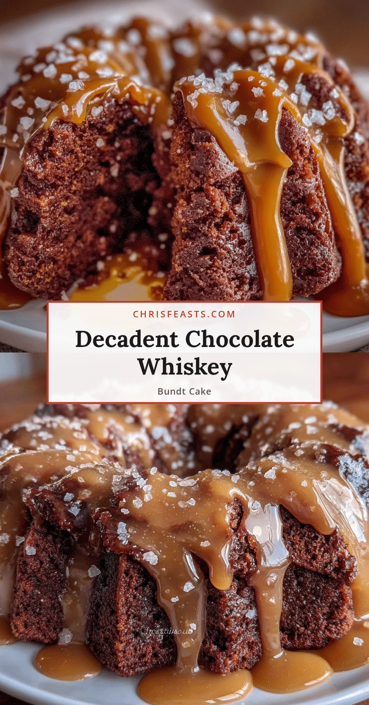 chocolate whiskey bundt cake recipe