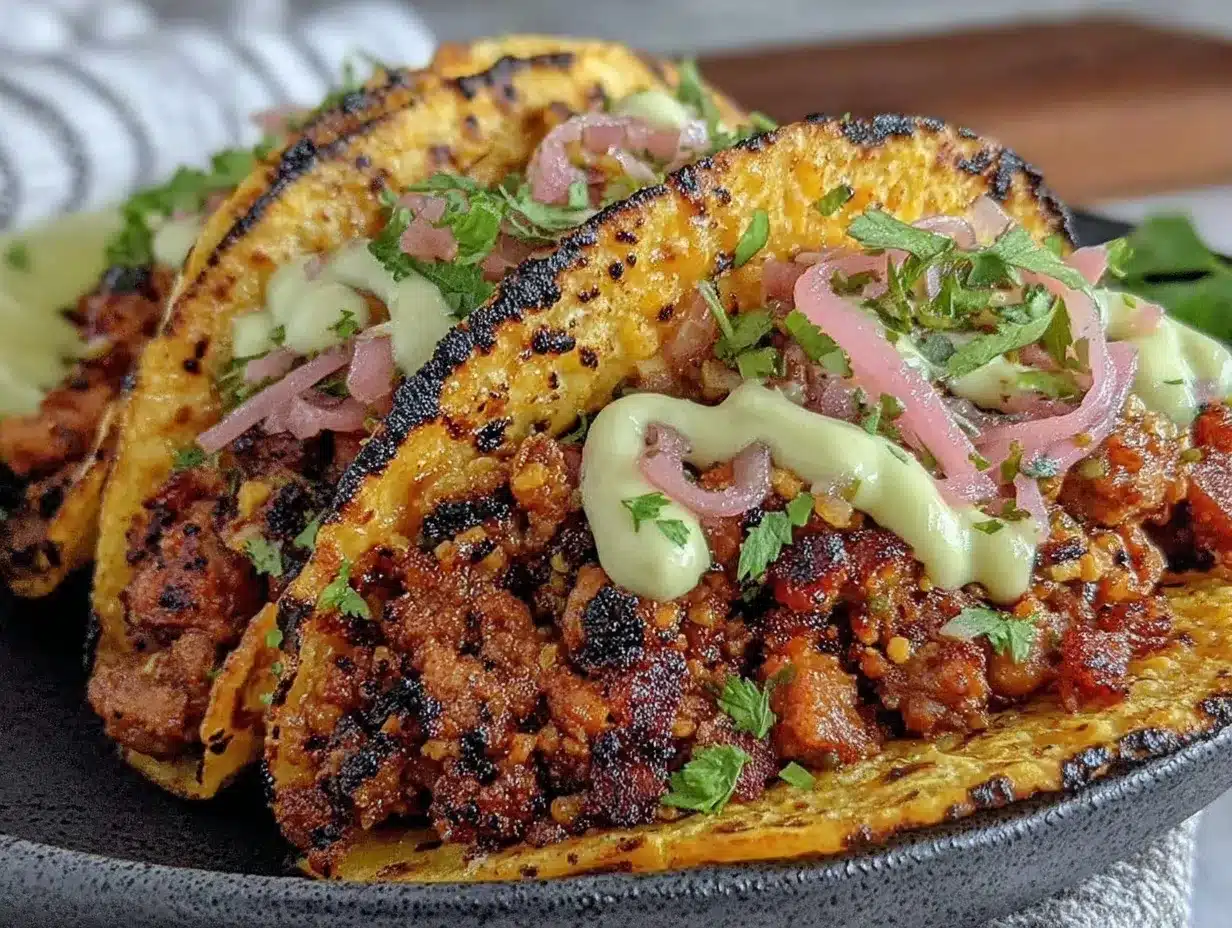 chorizo breakfast tacos preparation steps