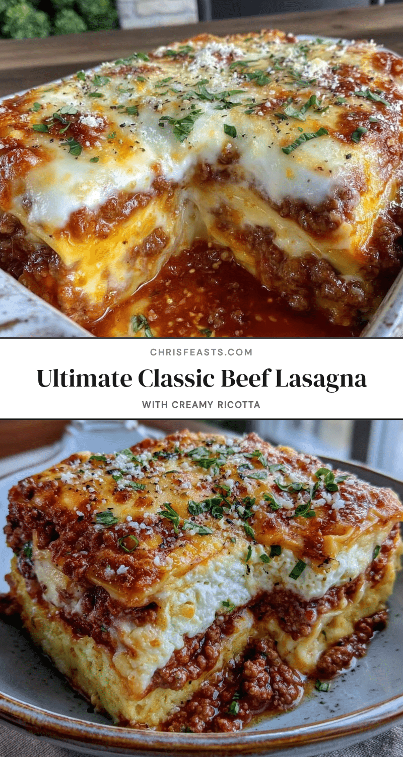classic beef lasagna recipe