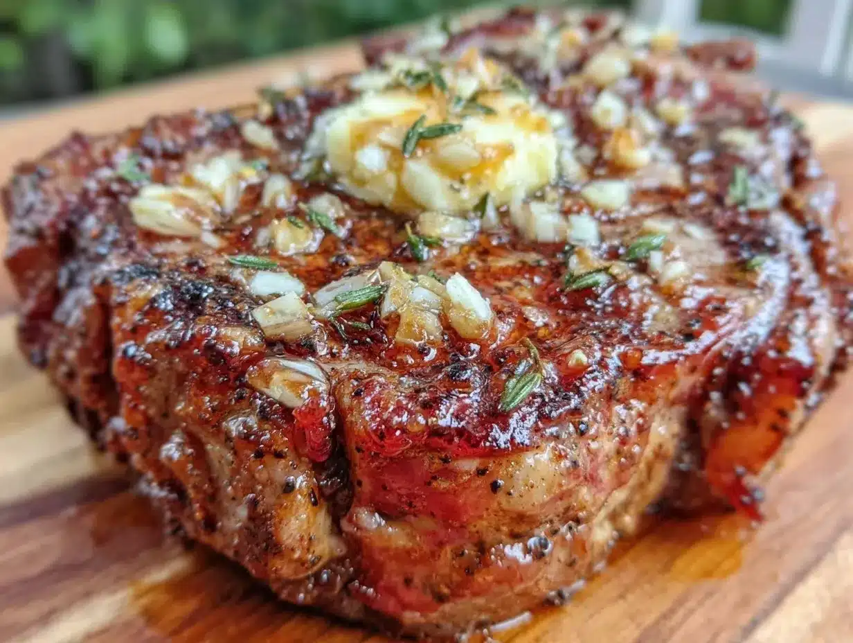 coffee-rubbed grilled ribeye steak preparation steps